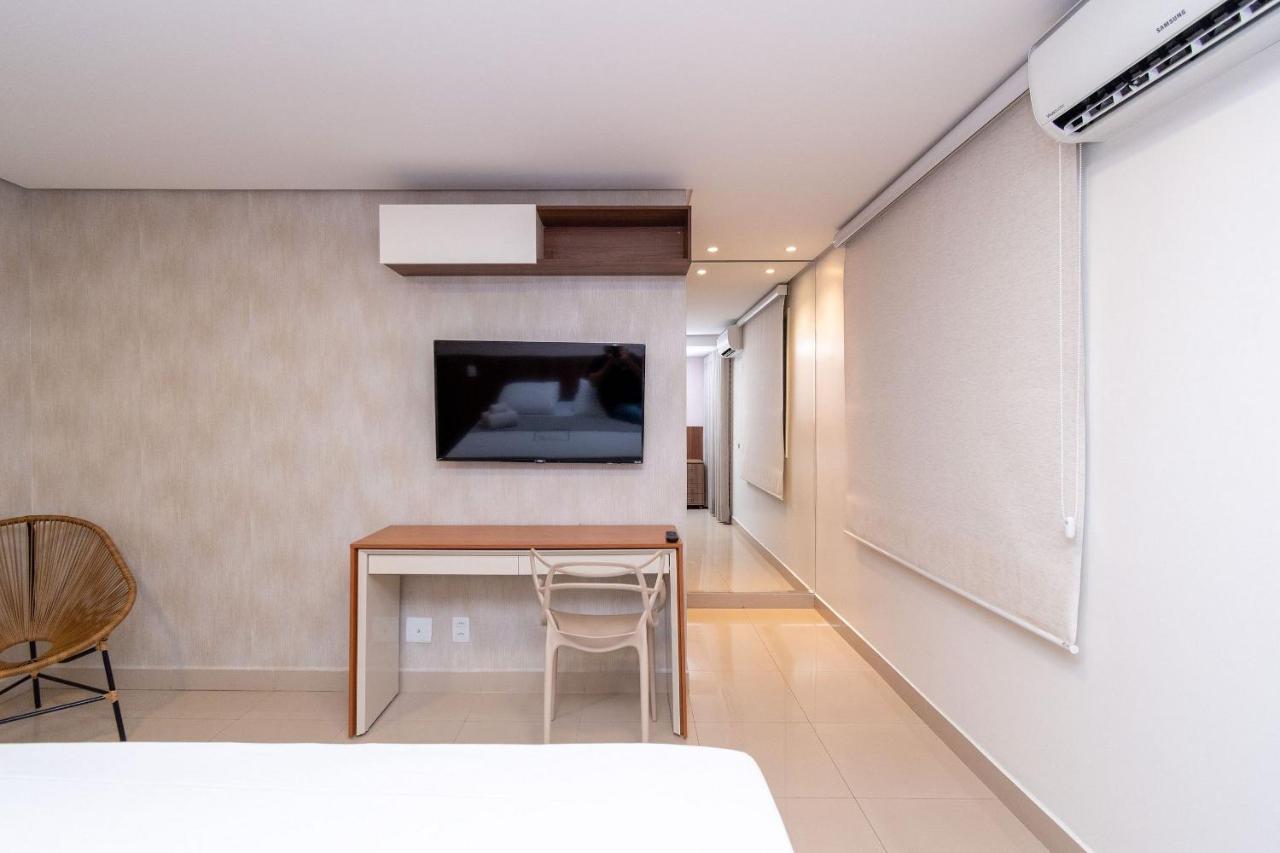Confortável duplex de 1 quarto no Edifício The Expression - Setor Bueno - TDH116 Goiânia Exterior foto
